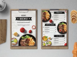Design tips for your restaurant menu