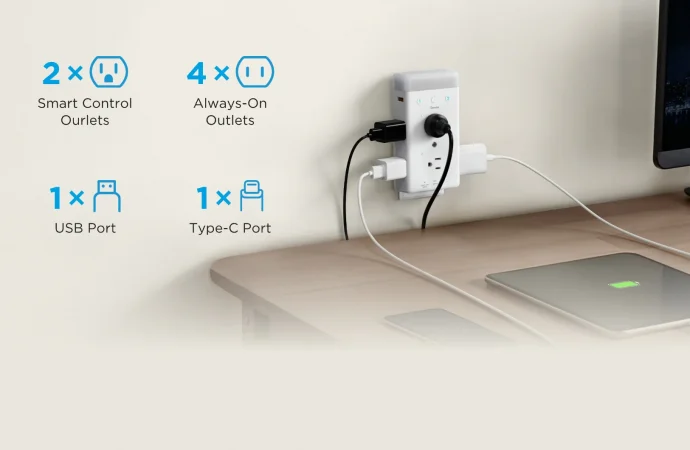 Supports simultaneous power consumption of different devices.