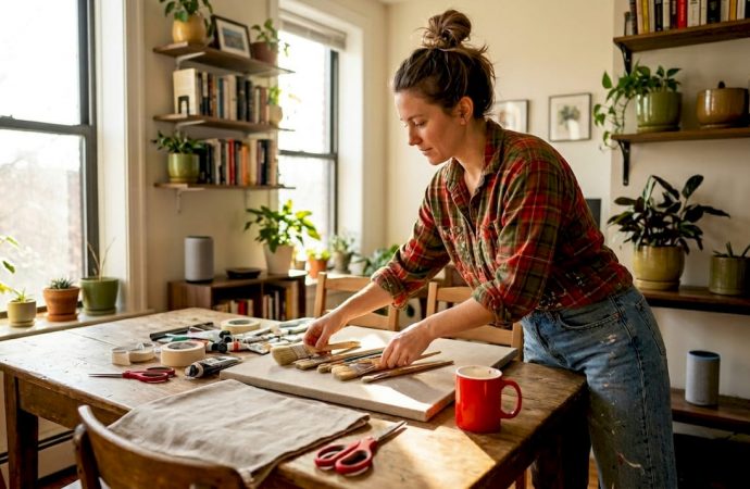 DIY home decor tutorial: simple steps for stunning results