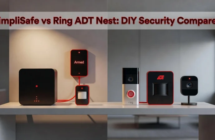 SimpliSafe vs Ring ADT Nest: DIY Security Compared