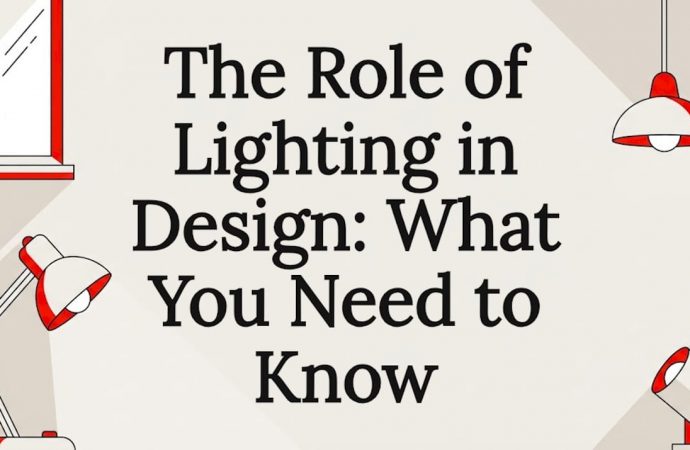 The Role of Lighting in Design: What You Need to Know