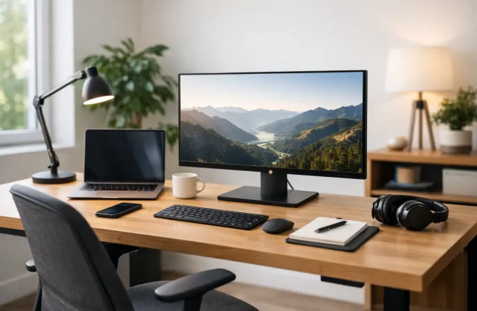 Home Office Setup That Works Every Day 2026 Lizard's Lunch Home Office Setup That Works Every Day