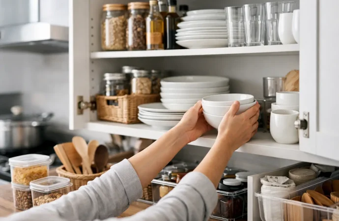 How to Organize Kitchen Cabinets Fast 2026 Lizard's Lunch How to Organize Kitchen Cabinets Fast