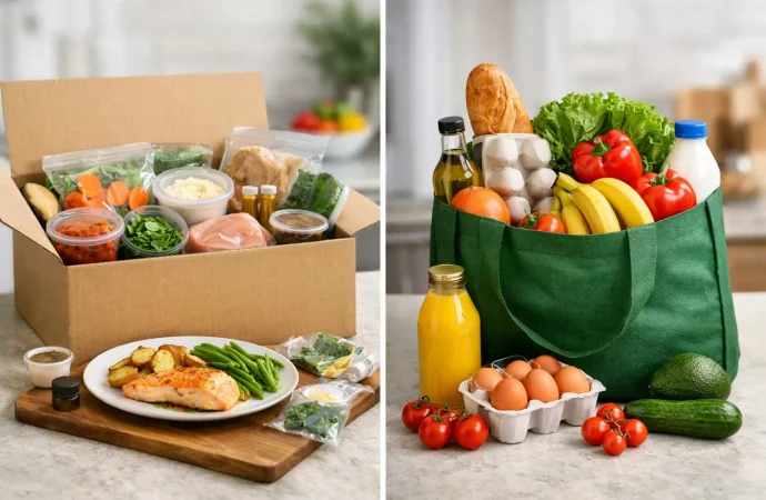 Meal Kit Versus Grocery Delivery