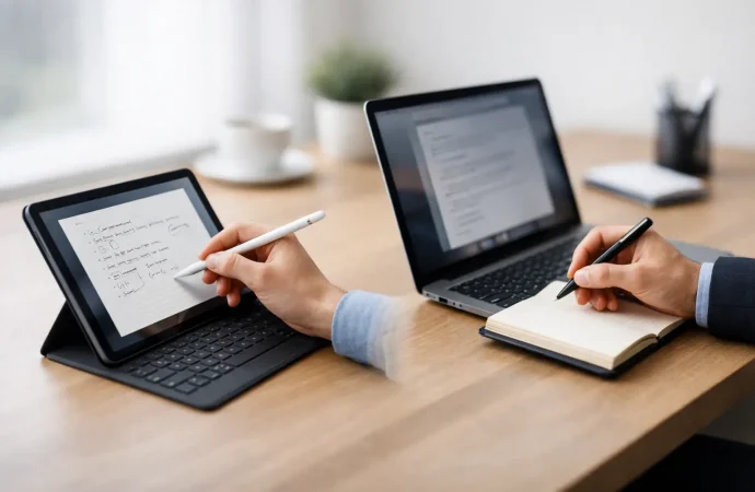 Tablet vs Laptop for Note Taking 2026 Lizard's Lunch Tablet vs Laptop for Note Taking