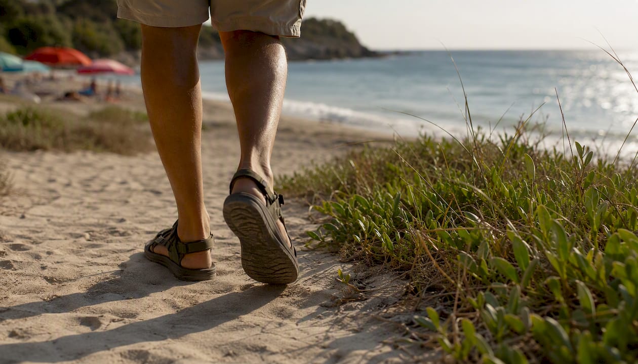 What Is Work-Life Balance? Simple, Practical Steps 2026 Lizard's Lunch Legs walking on park path for active rest
