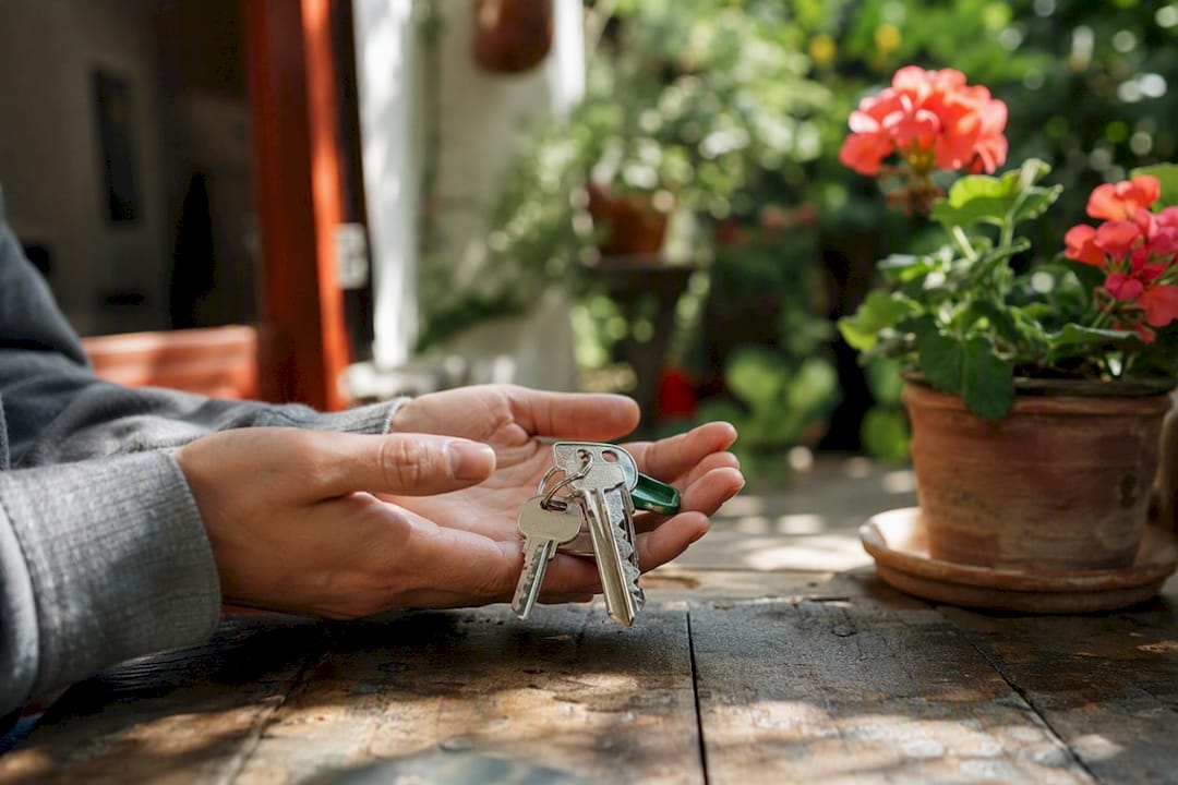 What Is Passive Income? A Clear Guide for Beginners 2026 Lizard's Lunch Hands exchanging rental property keys