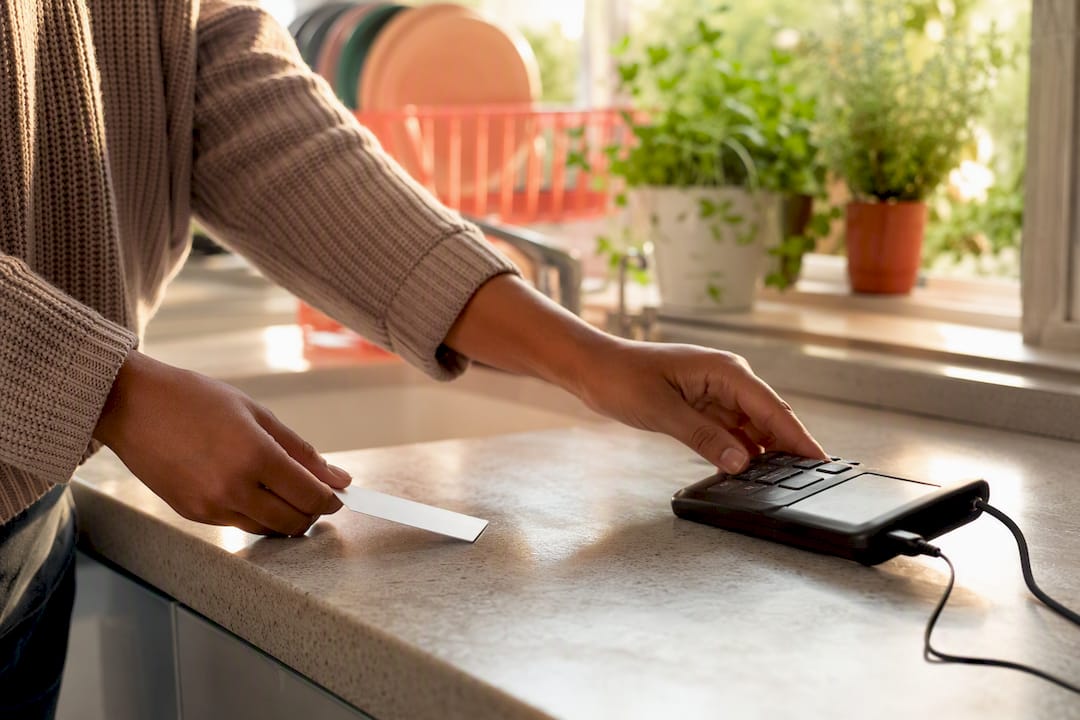 Mortgage Renewal in Canada: Your 120-Day Action Plan 2026 Lizard's Lunch Hands unplugging calculator near credit card