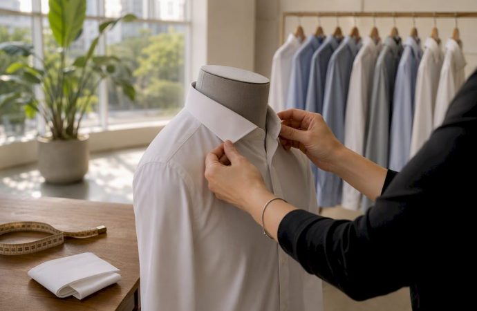 Measure First Dress Shirt Fit: Five Checks for Collar, Shoulders, Cuffs 2026 Lizard's Lunch Measure First Dress Shirt Fit: Five Checks for Collar, Shoulders, Cuffs