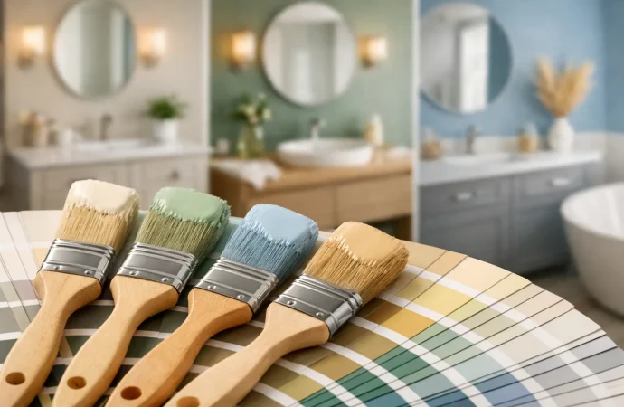 Best Paint Colors for Bathrooms That Work 2026 Lizard's Lunch Best Paint Colors for Bathrooms That Work