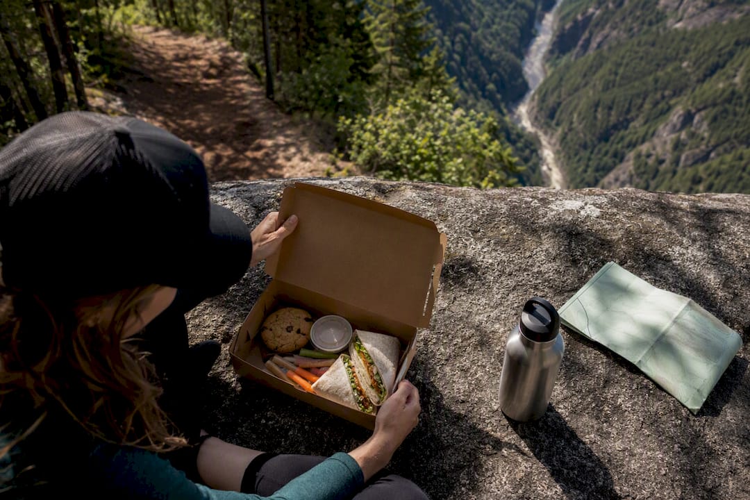 Why Westbound Wins: The Canadian Plus 6 Top Train Trips in Canada 2026 Lizard's Lunch Preordered trail lunch at Agawa Canyon
