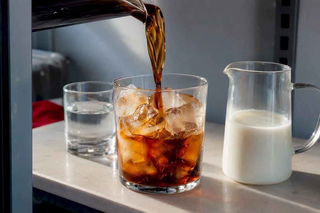10 Coffee Maker Types for Every Home Routine and Care Tips 2026 Lizard's Lunch Cold brew concentrate poured over ice