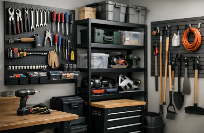 How to Organize Garage Tools Without Wasting Space