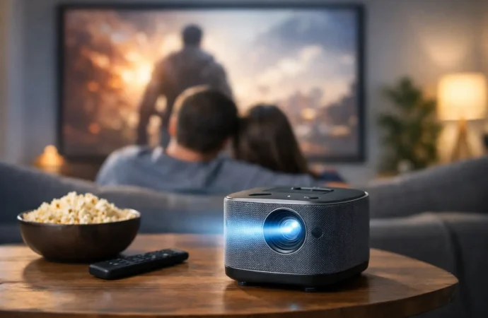 Portable Projector Review for Movies at Home